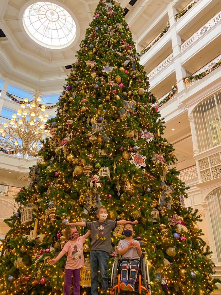 grand floridian christmas tree