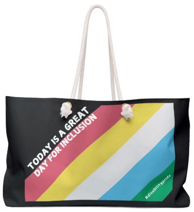 disability pride bag