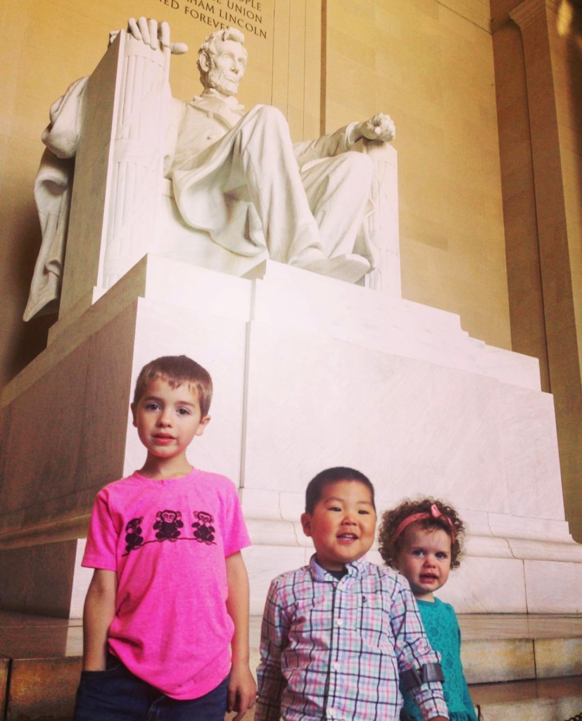 wheelchair accessible view of the lincoln memorial from the top